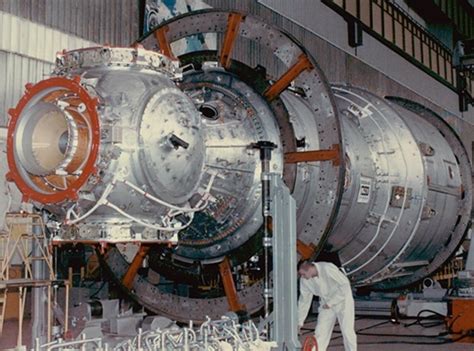 Esa Russian Service Module Under Assembly