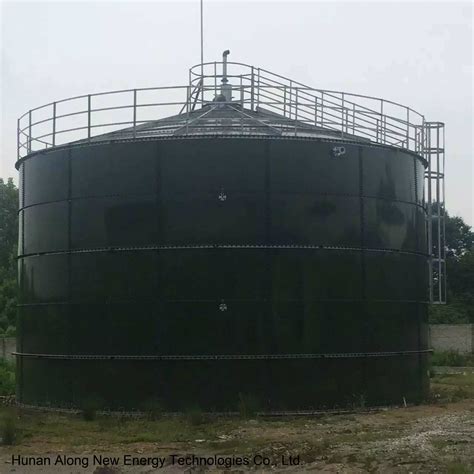 M Cstr Digester Biogas Plant China Enamel Steel Tank Digester
