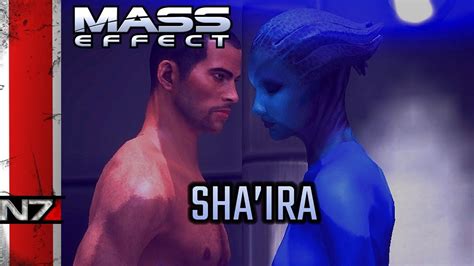 Mass Effect Romance Shaira Me1 Youtube