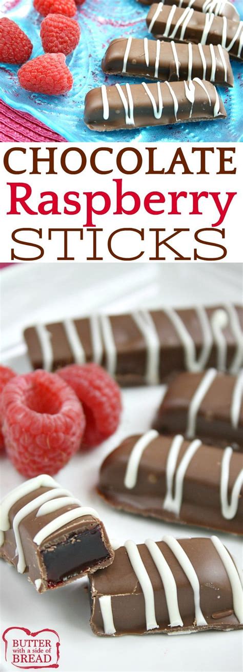 Chocolate Raspberry Sticks