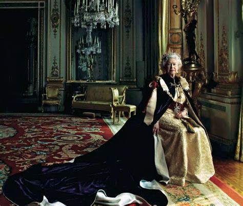 Her Majestys Formal Portrait On Her 60th Anniversary As Queen Of The