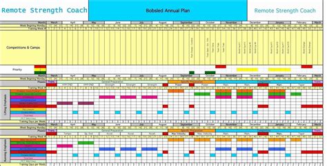 √ 30 Excel Training Schedule Template Effect Template Excel Calendar Template Program