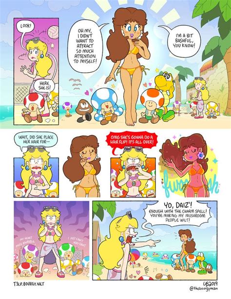 The 3 Little Princesses Part 2 Page 30 By Thebourgyman Mario Funny