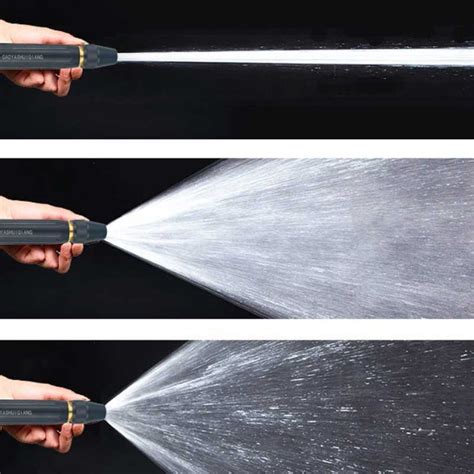 Portable Water Sprayer Nozzle Adjustable Metal High Pressure Homeifystore