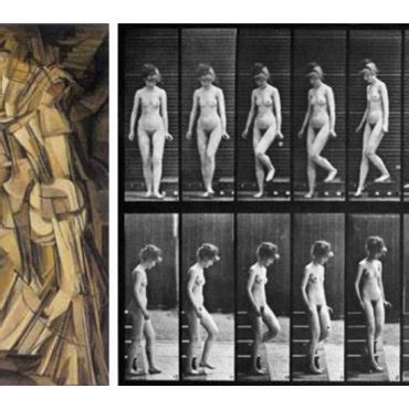 Nude Descending The Staircase By Marcel Duchamp Woman