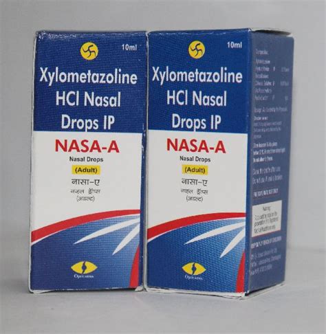 Nasa A Nasal Drops Adult For Clinical Hospital Packaging Size 10