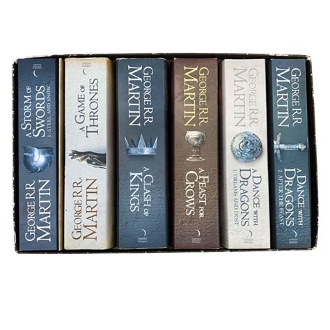 George R R Martin A Song Of Ice And Fire Book Box Sets