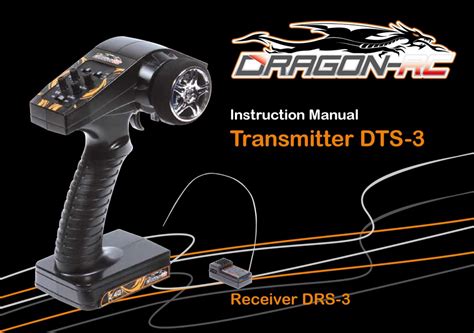 Dragon Rc Dts 3 Receiver Instruction Manual Manualslib