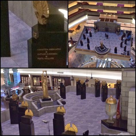 Photos And Video Mockingjay Set At The Marriott Marquis