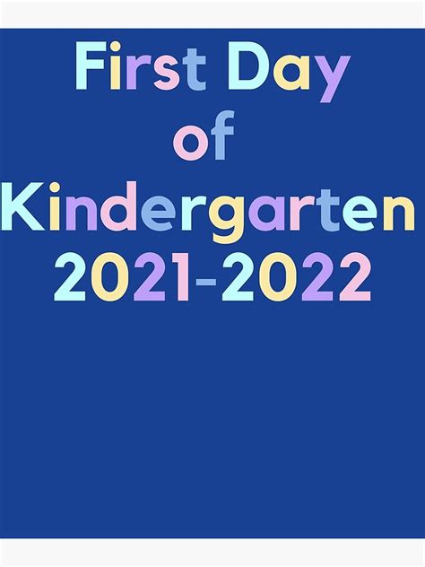 First Day Of Kindergarten 2021 Sign Free Printable Printable Templates