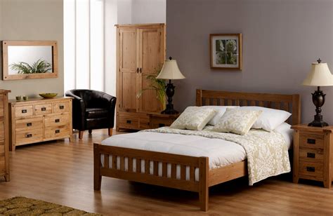 The most important part of furnishing a bedroom is choosing the right bed. Bedroom Colour Schemes with Oak Furniture Color - Interior ...