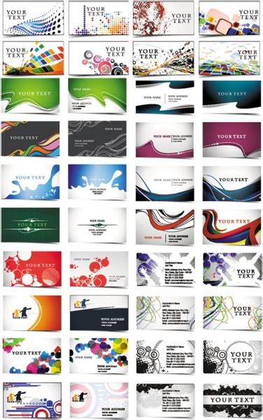 business card  vector    vector  commercial