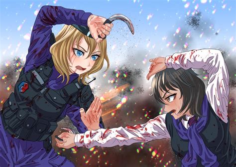 Andou And Oshida Girls Und Panzer Drawn By Tigerntigern28502735