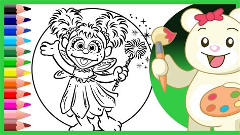 Coloring pages are a great method to entertain children throughout travel or on a stormy moment. How to Draw and Color - Abby Cadabby and Sesame Street ...
