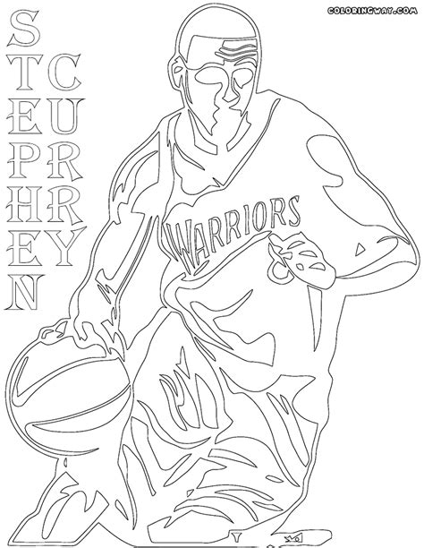 Www free coloring pages to print. Stephen Curry coloring pages | Coloring pages to download ...