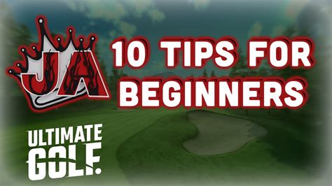 Ultimate Golf 10 Tips For Beginners Youtube