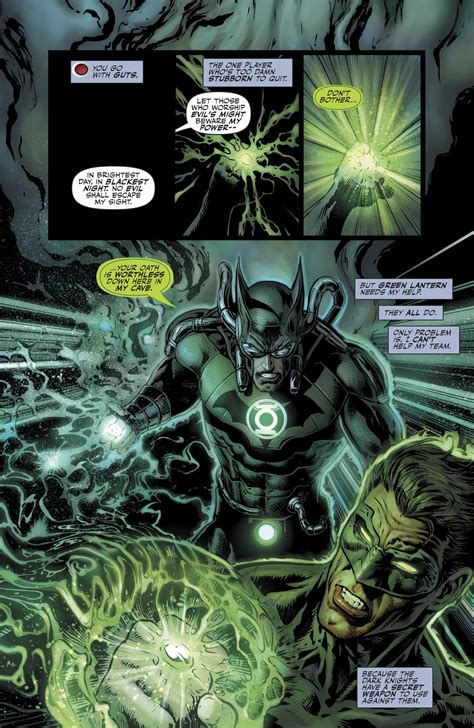 He turned will on itself. Hal Jordan Green Lantern and Batman the Dawnbreaker ...