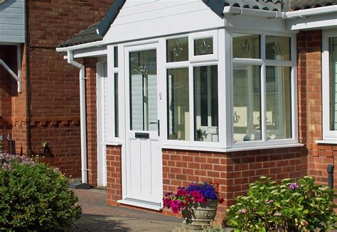 Porch doors and front door porches create a stylish entrance to your home. New Front Doors & Back Doors | West Midlands | Leamore Windows