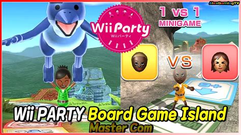 wii party board game island master com barbara vs yoko vs sakura vs emma alexgamingtv