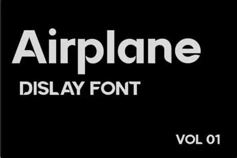 Airplane Font Upfonts