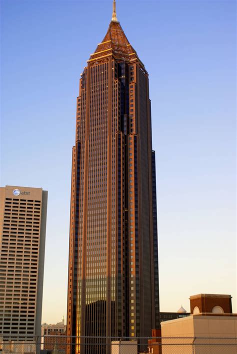 Bank Of America Plaza Atlanta Bank Of America Skyscraper Supertall