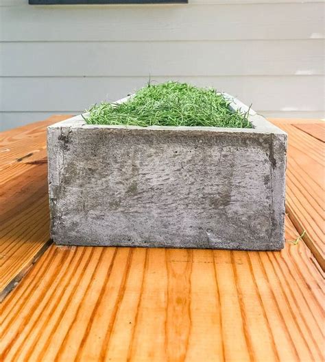 Concrete Planter Box DIY Concrete Planter Boxes Concrete Planters
