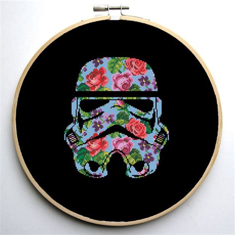 1,614,389 matches including pictures of heart, style. Star Wars Cross Stitch PDF pattern Floral Stormtrooper ...