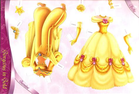 Miss Missy Paper Dolls All Dressed Up Disney Princess Part 2