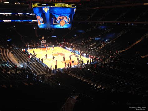 Section 202 At Madison Square Garden New York Knicks