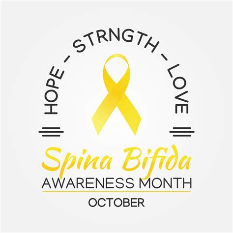 Spina Bifida Awareness Month Vector Illustration 5348846 Vector Art At