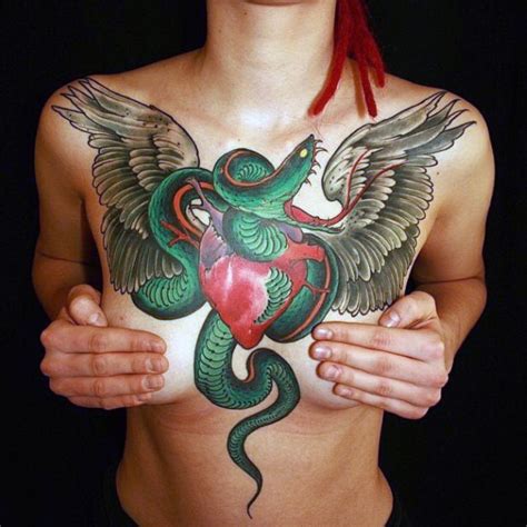 See more ideas about chest tattoo, tattoos, chest tattoos for women. Top 100 Best Chest Tattoo Ideas for Women - Cool Female ...