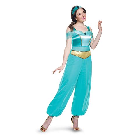 Disguise Womens Aladdin Princess Jasmine Jumpsuit Costume Size X