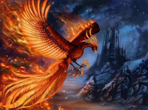 Phoenix Fiery Form Commission By X Celebril X On Deviantart Phoenix
