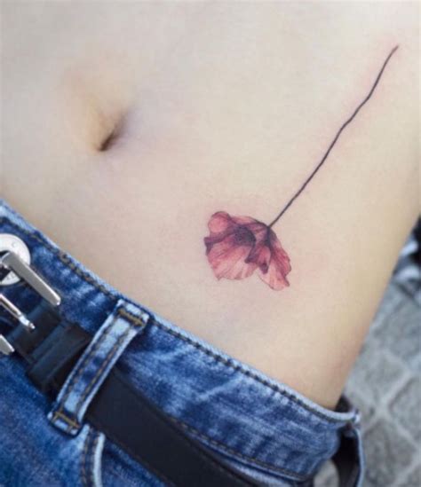 16 Delicate Flower Tattoos Just In Time For Your New Spring Ink Delicate Flower Tattoo Flower