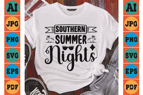 Southern Summer Nights Graphic By Creative Studio 55 · Creative Fabrica