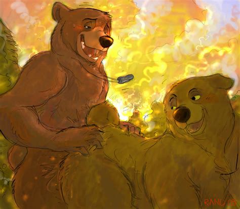 Rule 34 Ambiguous Gender Bear Blush Brother Bear Chubby Disney Feral Kenai Male Penetration