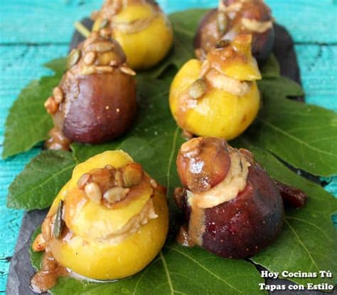 Y también la receta de los postres cocinados en el microondas que ahora mismo están de moda ¿qué postres sueles preparar tú en el microondas? Hoy Cocinas Tú: Higos rellenos de foie | Gastronomía & Cía