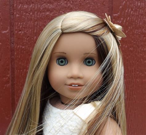 custom american girl doll bianca truly me 62 caroline gorgeous gold american girl doll