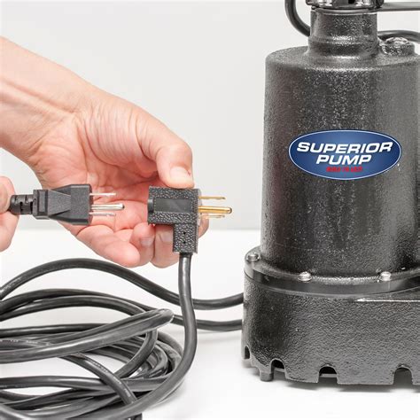 Superior Pump 92541 12 Hp Vertical Float Switch Cast Iron Submersible