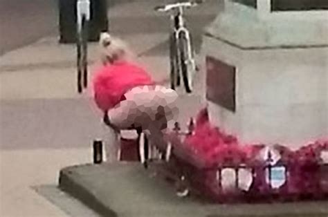 Woman ‘urinated On War Memorial For Second Time While On Bail For First