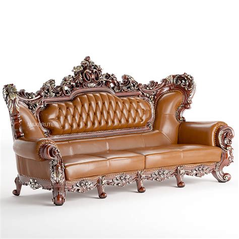 Some of these 3d models are ready for games and 3d printing. sofa classic 3d model 2 - luxury sofa- the exquisite detail-Maxbrute
