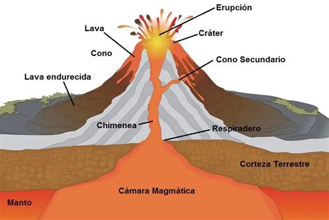 Volcanes ¿qué Son ¿cómo Se Forman Partes Tipos Y Mucho Más
