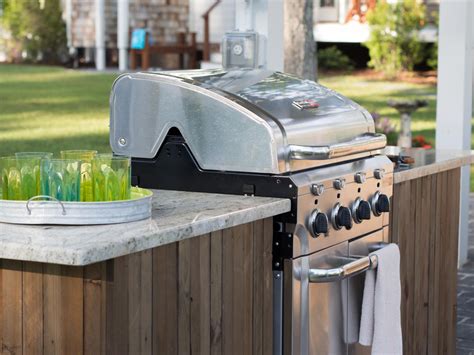 Diy Outdoor Kitchen Built In Grill Station 15 Diy Grill Station For
