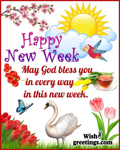 Happy New Week Images Wish Greetings