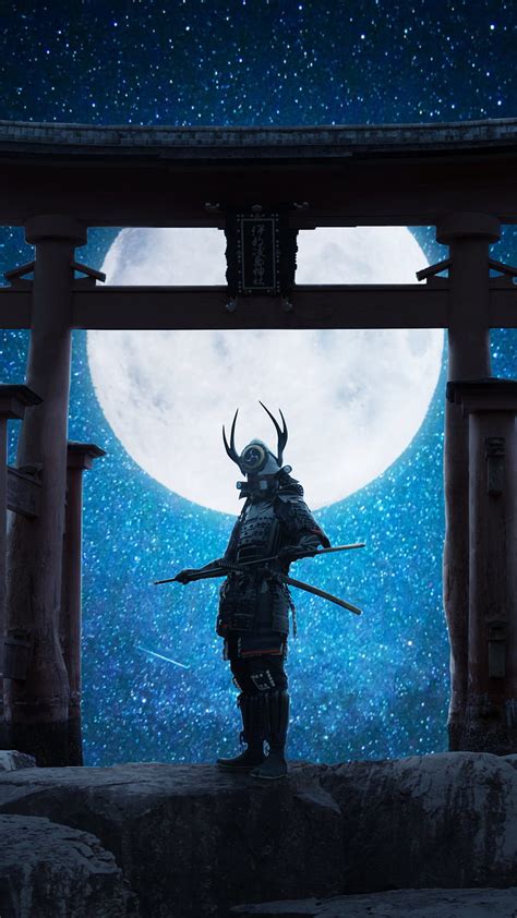 The Night Samurai The Assassin For Phone Full Moon Hasaka Iphone