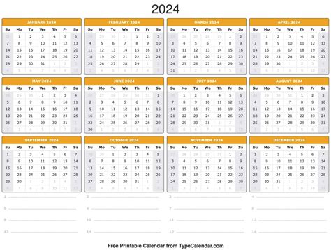 2024 Calendar Template To Print Ruth Willow