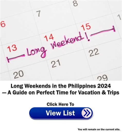 Regular Holiday Computation In The Philippines — A Guide Philnews