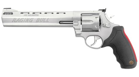 Taurus Model 444 Raging Bull 44 Magnum Stainless Revolver 8 38 Inch