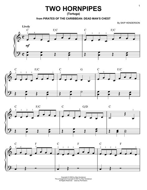 Download digital sheet music of klaus badelt for easy piano. Pirates of the Caribbean - Dead Man's Chest - Easy Piano Solo Sheet Music by Hans Zimmer - Hal ...