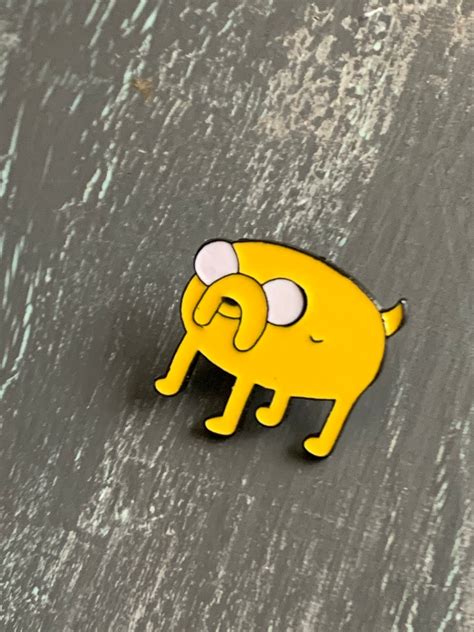 Jake The Dog Adventure Time Enamel Pin Lapel Pin Tie Pin Etsy